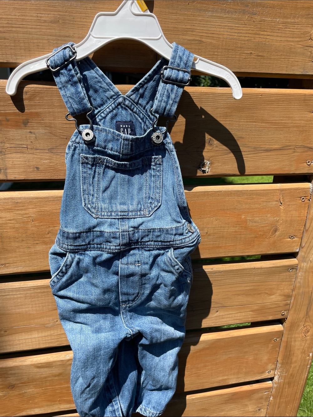 Baby GAP Light Blue Denim Kids Overalls